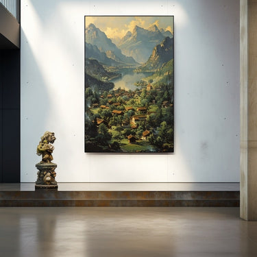 Peinture De Paysage Du 19ème Siècle